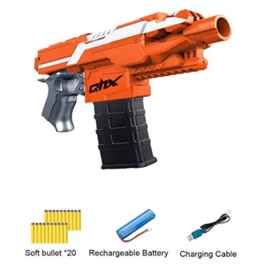 تفنگ اسباب بازی شارژی تیر فومی DIY EXPAND -اسباب بازی